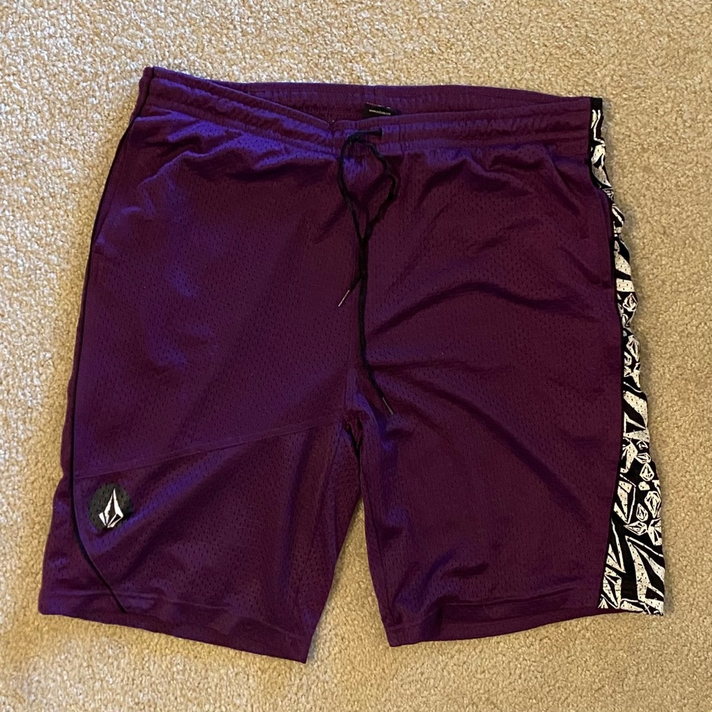 Vintage Volcom jersey shorts basketball
